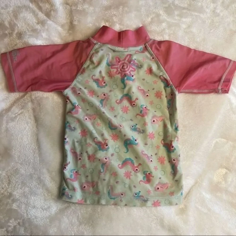 UV Skinz UPF 50+ Seahorse‎ Rashguard Sz 3T